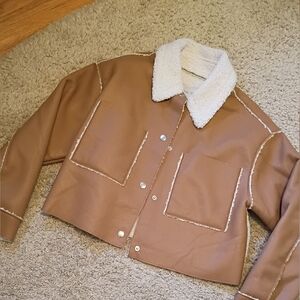 Roolee Brand I’ll Never Know Sherpa Jacket - Peru / S